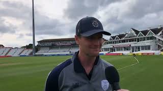 Nick Gubbins Praises Teams Tenacity As Hampshire Claim Draw After Tough Week In Taunton [upl. by Trimmer]