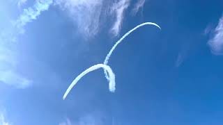 US Air Force Thunderbirds Create Heart in Alaska Sky to Honor Those Who Serve [upl. by Naoj]