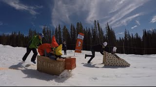 Cardboard Box Downhill Derby 2016 [upl. by Augustus]