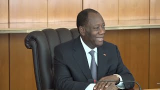 Réaction de la Côte dIvoire accusée dingérence au Gabon [upl. by Enniroc]