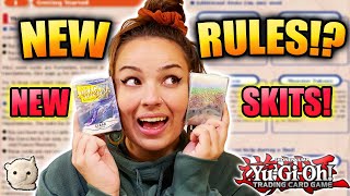 YuGiOh KONAMI UPDATED THE RULES DOUBLE SLEEVING AND MORE 3 SKITS [upl. by Zetroc307]