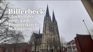 BillerbeckDNRWrömkath Propsteikirche StLudgerus Vorläuten und Vollgeläute [upl. by Carlene]