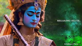 Krishna Theme Flute  Relaxing Music  Indian Flute  Healing  Meditation amp Stress Relif [upl. by Marijane]