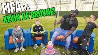 Tekkerz Kid plays FIFA 19 vs Kevin De Bruyne [upl. by Bowler]