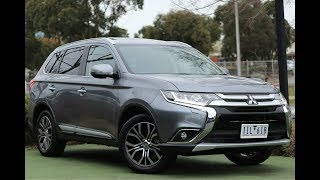 B7138  2016 Mitsubishi Outlander Exceed ZK Auto 4WD Walkaround Video [upl. by Animsaj]