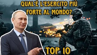 Top 10 eserciti più potenti al mondo [upl. by Anekahs]