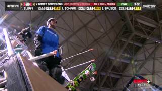 X GAMES BARCELONA 2013  Bob Burnquist  3D HD [upl. by Anirhtak]