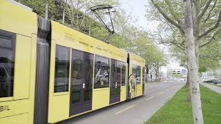 Jungfernfahrt des neuen YBMeistertrams [upl. by Ellan266]