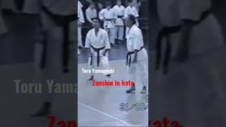 Zanshin in kata Toru Uamaguchi sesnei Full video 👇 [upl. by Evslin]