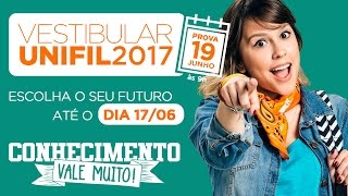 Escolha o seu Futuro Vestibular UniFil 2017 [upl. by Rovelli913]