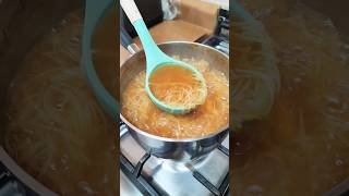 Deliciosa sopa de fideo o sopa aguada sopa fideos fideo recetasfaciles comidasfaciles [upl. by Rise]