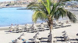 Costa Adeje Tenerife  Beach shopping amp sea [upl. by Id878]