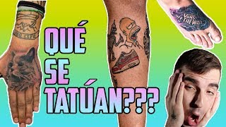 TATUAJES de los JÓVENES 2018 [upl. by Yerrok]