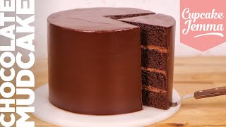 The Ultimate Chocolate Layer Cake Recipe  Cupcake Jemma [upl. by Attenehs]