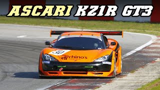 Ascari KZ1R GT3 at Circuit Zolder [upl. by Nowyt405]