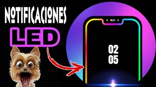 Increíbles NOTIFICACIONES de COLORES para Android  Edge Lithing 💥🥵 [upl. by Iznekcam]