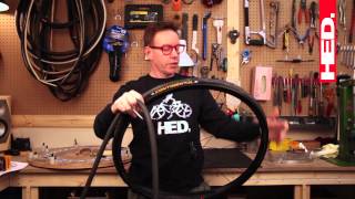 Hed Talks How to Install a Bicycle Tire on a Hed Plus Rim [upl. by Ayouqes]