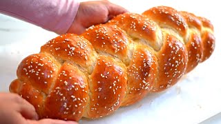 How to make Beautiful Braided Bread  Soft Braided Bread Recipe in less than 2 hours [upl. by Nosyla]