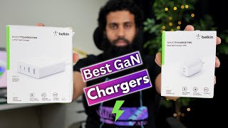 Best GaN Chargers  Belkin BoostCharge Pro 108W 4 Port amp BoostCharge Pro 65W Dual USBC GaN Chargers [upl. by Allemap]