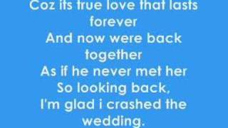 Crashed The Wedding  Busted lyric video [upl. by Antonie217]