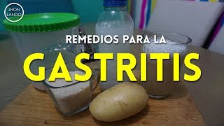 Remedios para la gastritis Esto me quitó la gastritis mira cómo se preparó [upl. by Eelanej683]