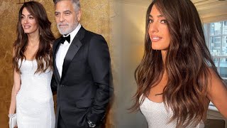 George and Amal Clooneys 7yearold twins identical eating habit  Beauty  Parenting [upl. by Peirce560]