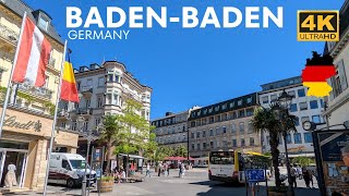 BadenBaden Germany A walking tour in 2023 I 4K HDR [upl. by Onitsoga341]