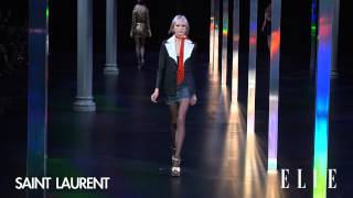 SAINT LAURENT SS 2015 collection [upl. by Brieta]