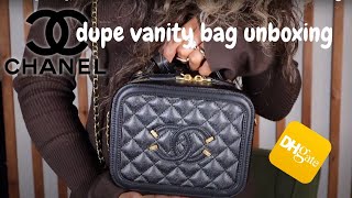 DHGate Chanel Bag Unboxing Is it worth buying 🤔🤔 [upl. by Hacissej]