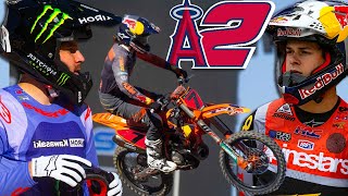 Anaheim 2 Supercross 2024  In The Pits 🔥 [upl. by Eedyak]