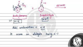 Reaction between benzaldehyde and acetophenone in presence of diluteNaOH is known as [upl. by Delmor]