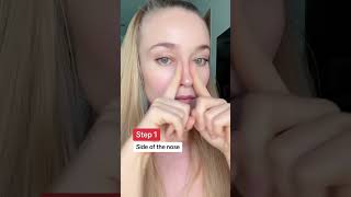 Transform Your Nose Naturally With THIS Simple Technique naturalbeauty nosejob nonsurgical [upl. by Mackenzie]