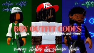 Berry avenue outfit codes for boys   bloxburg brookhaven and more  milked [upl. by Naihs161]