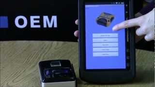 SMS200 And SMS300 Mobile Receipt Printer [upl. by Nevin]