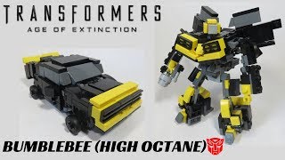 Lego Transformers Age of Extinction Bumblebee High Octane [upl. by Hsaniva]