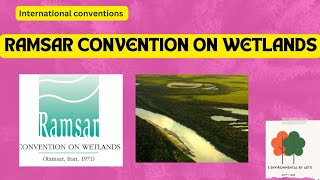 Ramsar convention  Environment  UGC NET JRF UPSC PCS PCBs [upl. by Arlana]