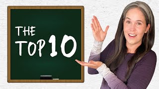 English Words – The Top 10 – Pronunciation Guide – Learn English American English [upl. by Mauve]