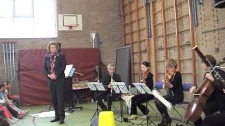 Kindervoorstelling schoolvoorstelling Geert Chatrou NedPhoGo Fluit [upl. by Charie]