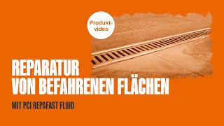 Reparatur von befahrenen Flächen mit PCI Repafast Fluid [upl. by Aennyl51]