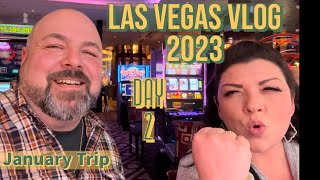 Las Vegas Vlog  Jan 2023  Day 2 [upl. by Arella]