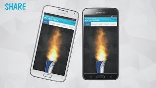 quotSmart Torch Relayquot  인천AG 온라인 성화봉송 [upl. by Ozmo389]