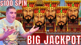 HUGE JACKPOT On High Limit Dollar Storm Slot Machine  100 Spins [upl. by Harahs]