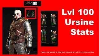 Level 100 Ursine Armor Witcher 3 Grandmaster Bear School Set switcher [upl. by Cailly900]