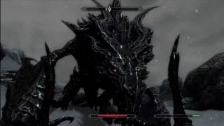 Skyrim  Defeating alduin  Alduins bane quest  walkthrough [upl. by Ethelbert]