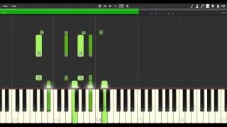 kareshikanojonojijomiyazawayukinoiv  Synthesia Piano cover [upl. by Tobie110]