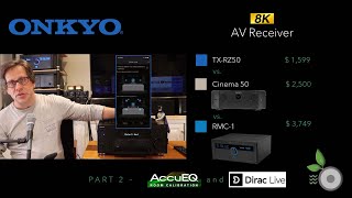 Onkyo TXRZ50 AV Receiver Sound Quality Room Calibration vs Marantz and Emotiva [upl. by Barde]