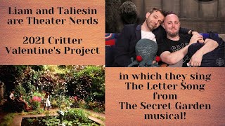 Critical Role Liam amp Taliesin are Theater Nerds 2021 Critter Valentines Project [upl. by Kcirdneked]