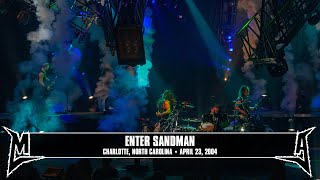 Metallica Enter Sandman Charlotte NC  April 23 2004 [upl. by Esinehs]