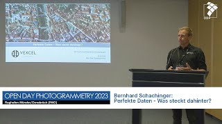 Bernhard Schachinger on Perfect Data at Open Day Photogrammetry 2023 German [upl. by Otrebire260]