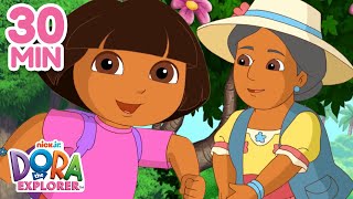 Dora Goes on Adventures with her Familia ❤️ 30 Minutes  Dora the Explorer [upl. by Earized]